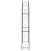 Vidaxl tuinboog 150x34x240 cm ijzer zwart