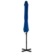 Vidaxl zweefparasol met aluminium paal 300 cm azuurblauw - afbeelding 3