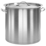 Vidaxl kookpan 26 l 32x32 cm roestvrij staal - afbeelding 2
