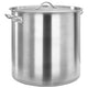 Vidaxl kookpan 50 l 40x40 cm roestvrij staal