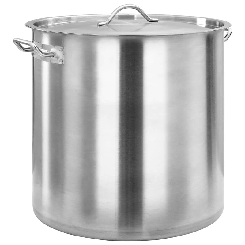 Vidaxl kookpan 98 l 50x50 cm roestvrij staal