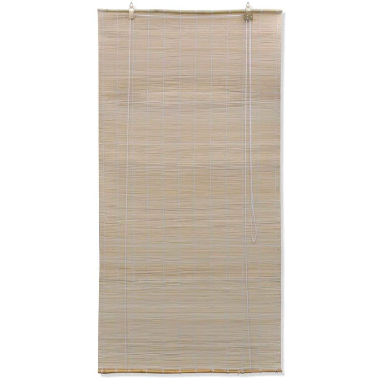 Vidaxl rolgordijnen 4 st 120x160 cm bamboe natuurlijk