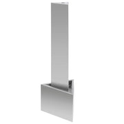 Vidaxl tuinfontein 37,7x32,6x110 cm roestvrij staal zilverkleurig - afbeelding 3