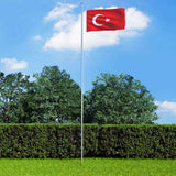 Vidaxl vlag turkije 90x150 cm - afbeelding 1