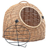 Vidaxl kattendrager 45x35x35 cm natuurlijk wilgenhout - afbeelding 2