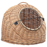 Vidaxl kattendrager 45x35x35 cm natuurlijk wilgenhout - afbeelding 3