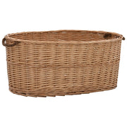 Vidaxl houtmand met handvatten 78x54x34 cm natuurlijk wilgenhout - afbeelding 1