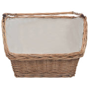 Vidaxl houtmand met handvat 61,5x46,5x58 cm wilgenhout bruin - afbeelding 3