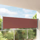 Vidaxl tuinscherm uittrekbaar 100x300 cm bruin