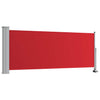 Vidaxl tuinscherm uittrekbaar 100x300 cm rood