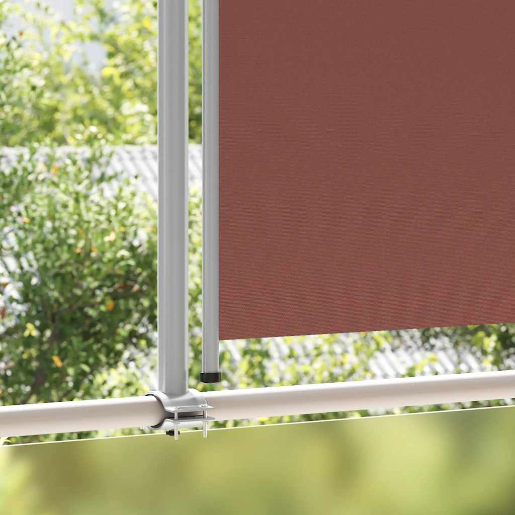 Vidaxl tuinscherm uittrekbaar 140x300 cm bruin