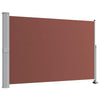 Vidaxl tuinscherm uittrekbaar 160x300 cm bruin