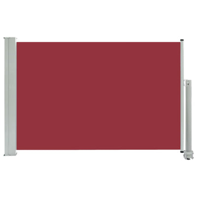 Vidaxl tuinscherm uittrekbaar 60x300 cm rood