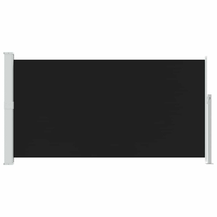 Vidaxl tuinscherm uittrekbaar 170x300 cm zwart