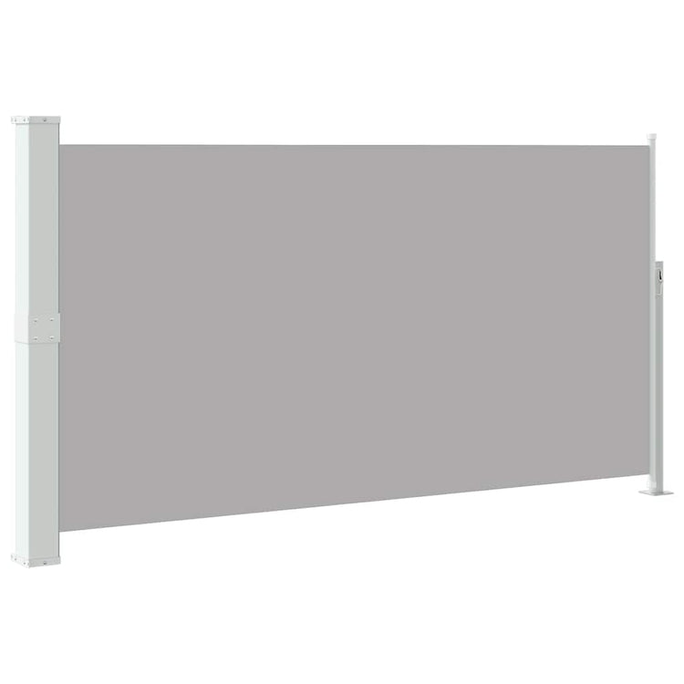 Vidaxl tuinscherm uittrekbaar 170x300 cm grijs