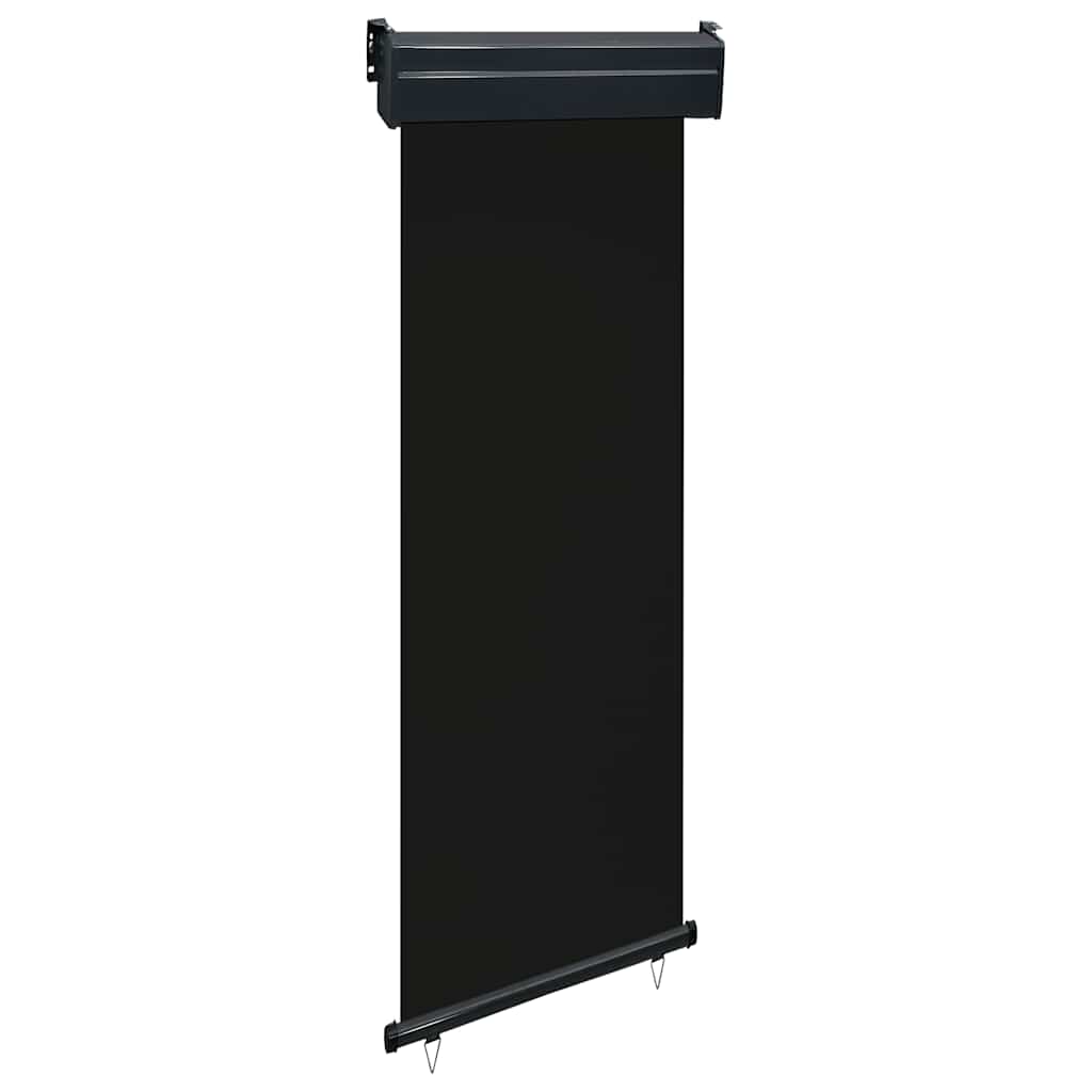 Vidaxl balkonscherm 65x250 cm zwart