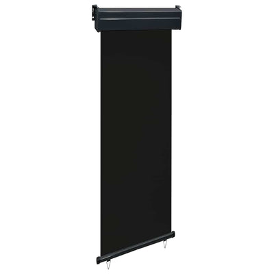 Vidaxl balkonscherm 65x250 cm zwart