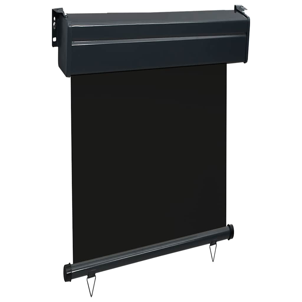 Vidaxl balkonscherm 65x250 cm zwart