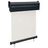 Vidaxl balkonscherm 65x250 cm crèmekleurig