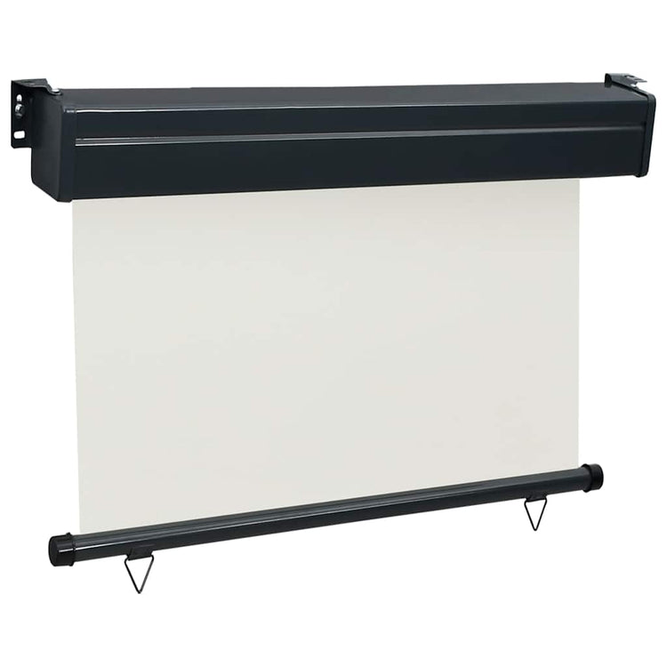 Vidaxl balkonscherm 105x250 cm crèmekleurig