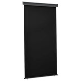 Vidaxl balkonscherm 125x250 cm zwart - afbeelding 1
