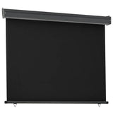 Vidaxl balkonscherm 125x250 cm zwart - afbeelding 3