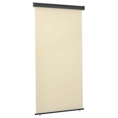Vidaxl balkonscherm 125x250 cm crèmekleurig