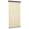 Vidaxl balkonscherm 125x250 cm crèmekleurig
