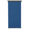Vidaxl balkonscherm 125x250 cm blauw