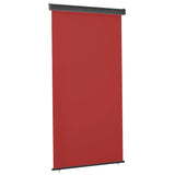 Vidaxl balkonscherm 125x250 cm rood - afbeelding 1