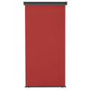 Vidaxl balkonscherm 125x250 cm rood