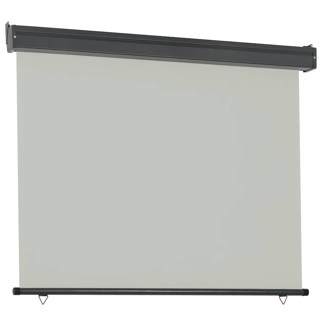 Vidaxl balkonscherm 125x250 cm grijs