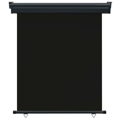 Vidaxl balkonscherm 145x250 cm zwart