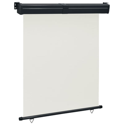 Vidaxl balkonscherm 145x250 cm crèmekleurig
