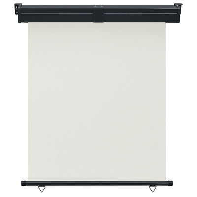 Vidaxl balkonscherm 145x250 cm crèmekleurig