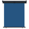 Vidaxl balkonscherm 145x250 cm blauw