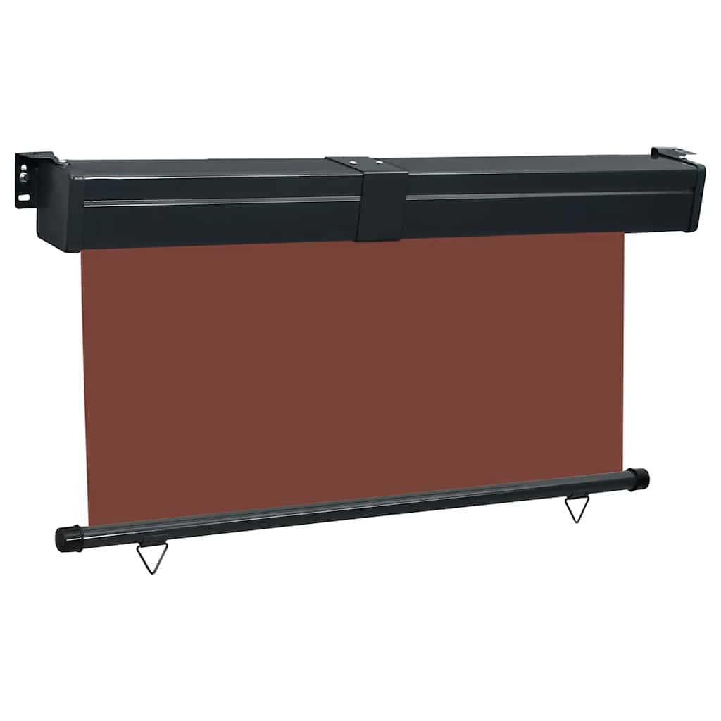 Vidaxl balkonscherm 145x250 cm bruin