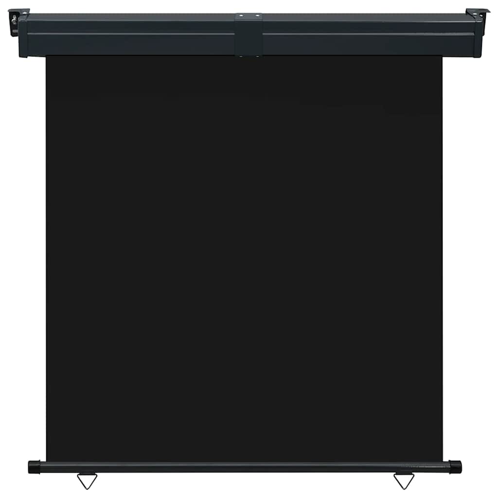 Vidaxl balkonscherm 165x250 cm zwart