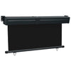 Vidaxl balkonscherm 165x250 cm zwart