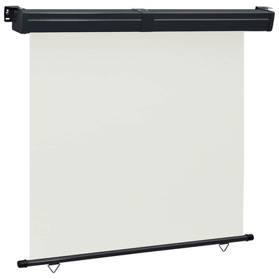 Vidaxl balkonscherm 165x250 cm crèmekleurig