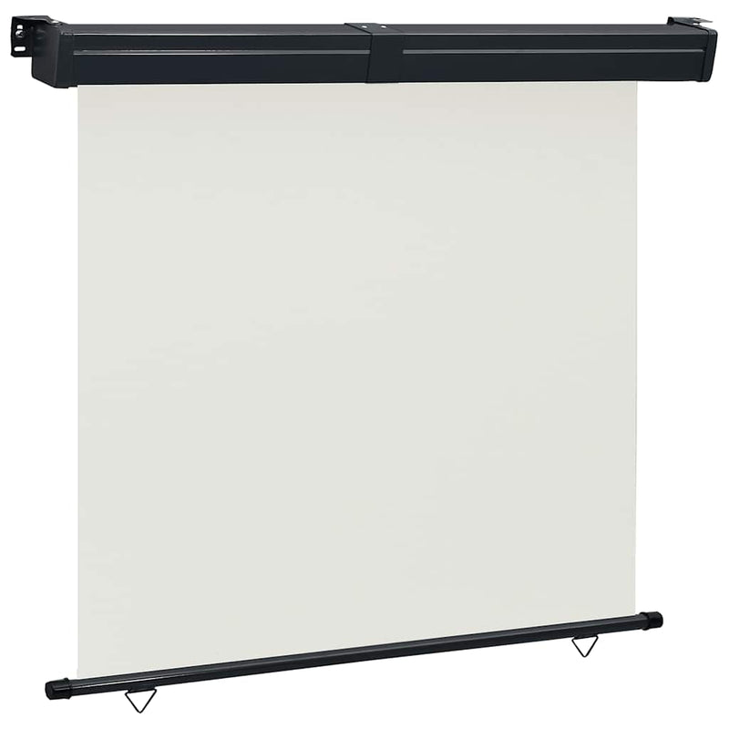 Vidaxl balkonscherm 165x250 cm crèmekleurig