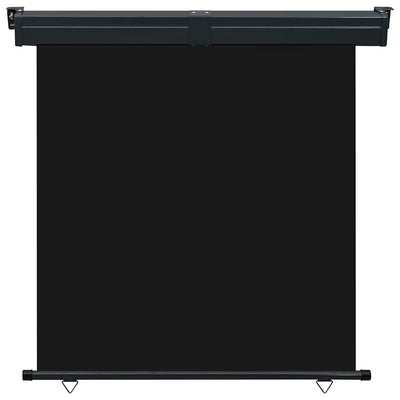 Vidaxl balkonscherm 175x250 cm zwart