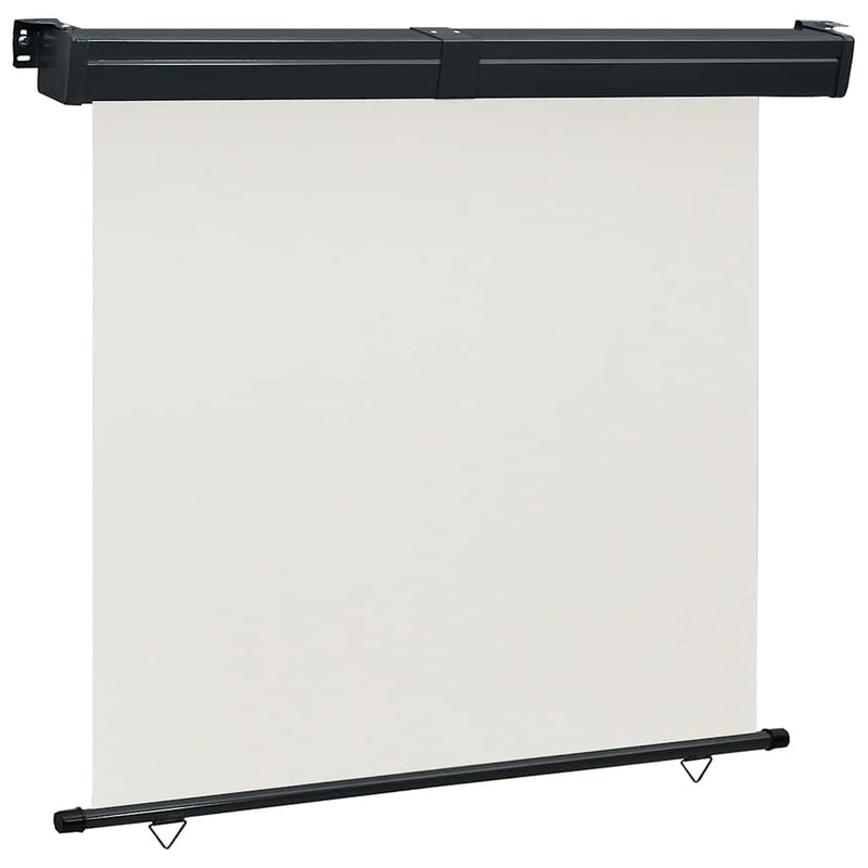 Vidaxl balkonscherm 175x250 cm crèmekleurig