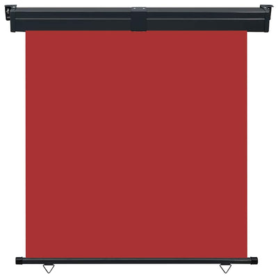 Vidaxl balkonscherm 175x250 cm rood