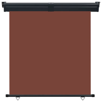 Vidaxl balkonscherm 175x250 cm bruin