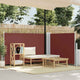 Vidaxl windscherm uittrekbaar 100x600 cm bruin