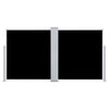 Vidaxl windscherm uittrekbaar 120x600 cm zwart