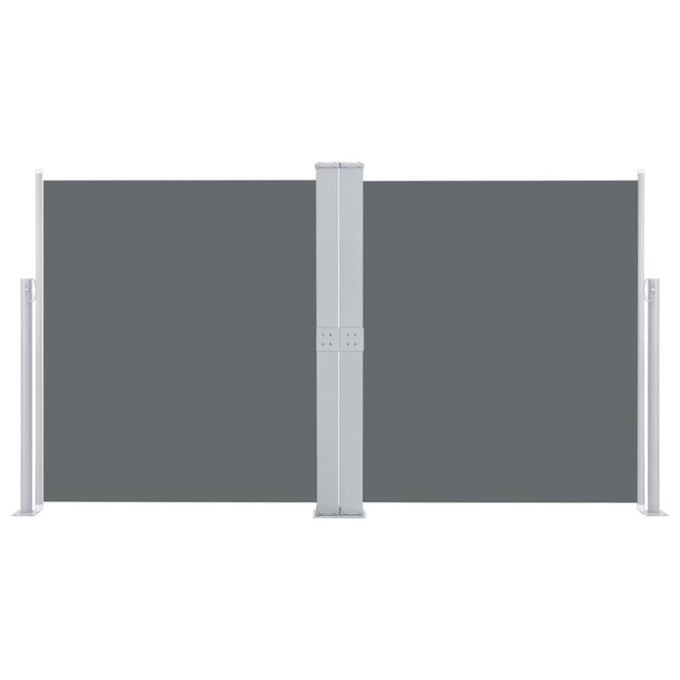 Vidaxl windscherm uittrekbaar 140x600 cm antraciet