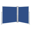 Vidaxl windscherm uittrekbaar 140x600 cm blauw