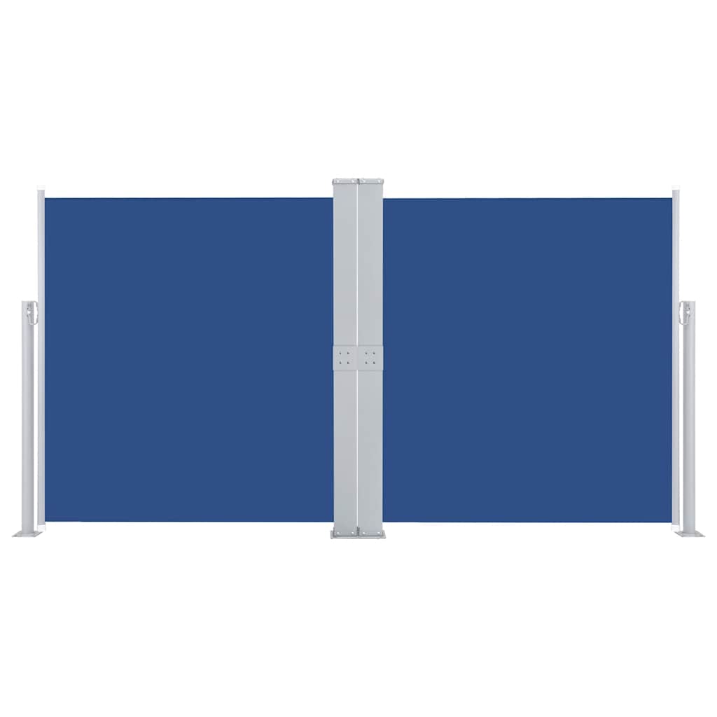 Vidaxl windscherm uittrekbaar 140x600 cm blauw